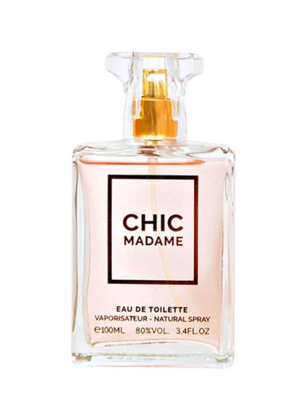 عکس دقیق ادکلن مادام شیک 100 میلی‌لیتر | عطر زنانه لوکس برای مشاهده