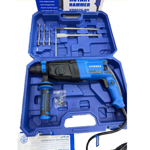 عکس دقیق دریل بتنکن ویوارکس ۸۰۰ وات مدل ۸۰۲۶، ابزار قدرتمند و حرفهای برای مشاهده