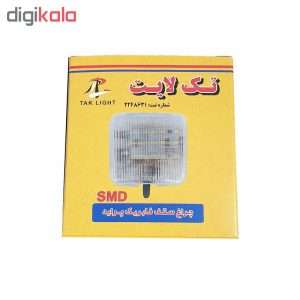 چراغ سقف خودرو تک لایت مدل P-03 مناسب پراید با نوردهی عالی