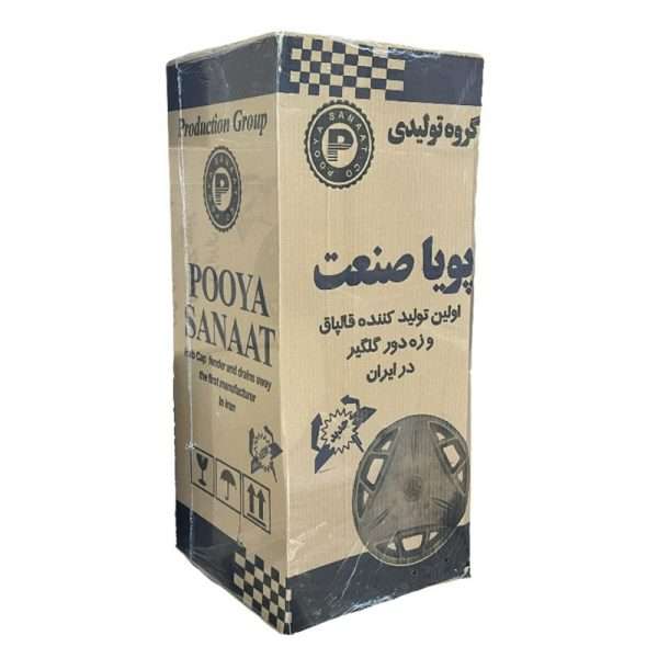 تصویر محصول: قالپاق چرخ پژو 206 سایز 14 اینچ مجموعه 4 عددی پویا صنعت