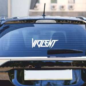 برچسب بدنه خودرو ماتریسیو طرح Violent – بسته 2 عددی