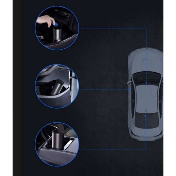 سطل زباله خودرو باسئوس مدل Vehicle Mounted