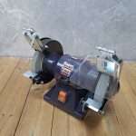 تصویر محصول: سنگ رو میزی صنعتی رابین 120W – ابزار قدرتمند و حرفه‌ای