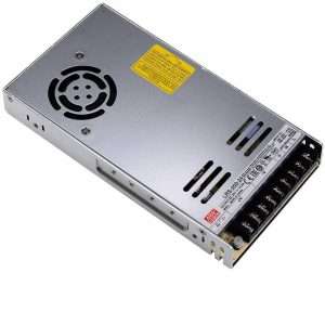 نمایی از منبع تغذیه 24 ولت 14.6 آمپر مینول مدل LRS-350-24، قدرت و اطمینان بالا