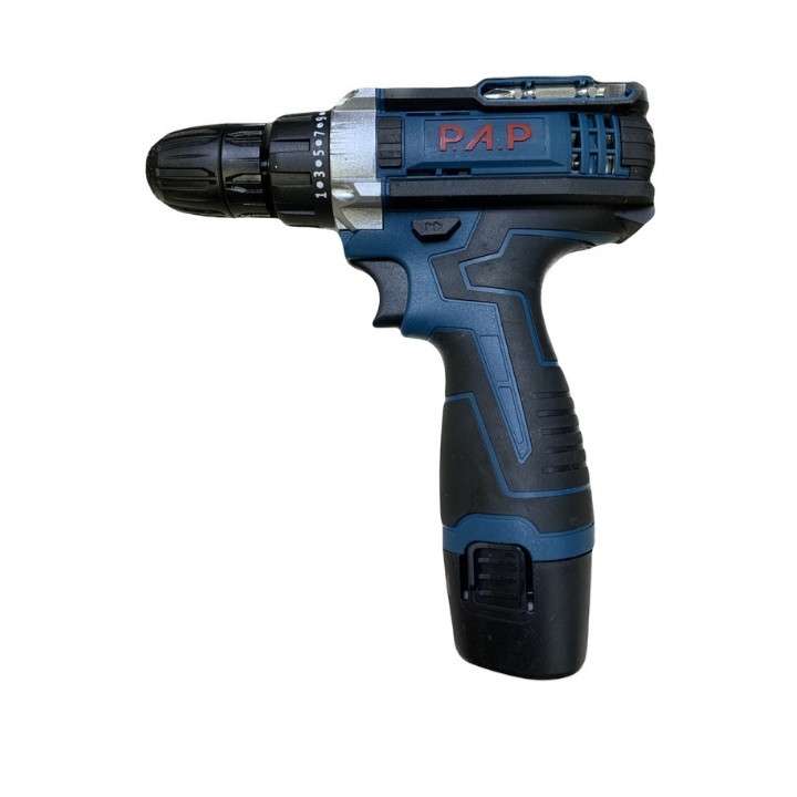 عکس دقیق دریل پیچ گوشتی شارژی پی ای پی مدل 1201 – ابزار قدرتمند و بیسیم برای مشاهده