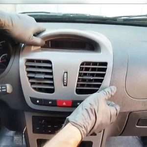 تصویر محصول: دریچه هواکش بخاری و کولر وسط داشبورد خودرو چیکال مدل V-165