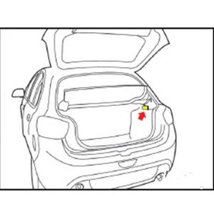 چراغ صندوق خودرو T2 مناسب برای تیبا2