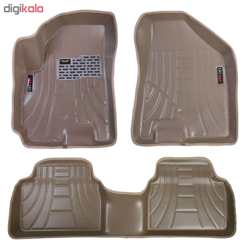 کفپوش سه بعدی خودرو ماهوت مدل اکو مناسب برای جک s5