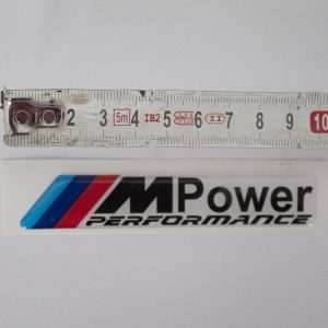 برچسب خودرو ژله ای M-Power-W | جذاب و مقاوم