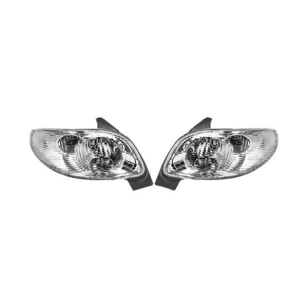 نمایی از چراغ خطر عقب ان جی کو مدل برفی مناسب پژو 206 – بسته 2 عددی