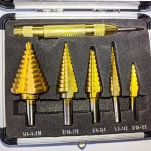 عکس دقیق مجموعه مته کاجی مدل QBGT 12 – 6 عددی برای مشاهده