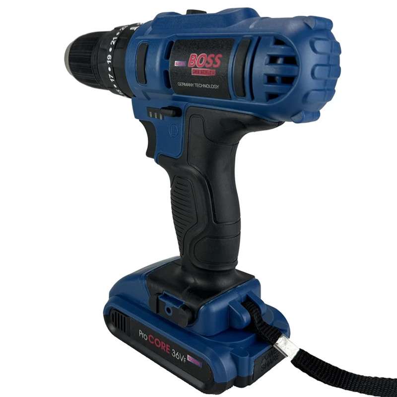 مجموعه 27 عددی دریل چکشی شارژی باس مدل 36 ولت