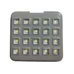 عکس دقیق چراغ سقف SMD اتوسل یدک مناسب پراید – بسته 10 تایی برای مشاهده