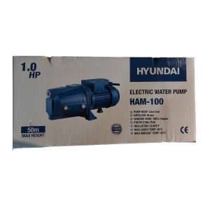 پیش‌نمایش پمپ آب 1 اسب هیوندای مدل HAM-100 – کارایی برتر و دوام بالا