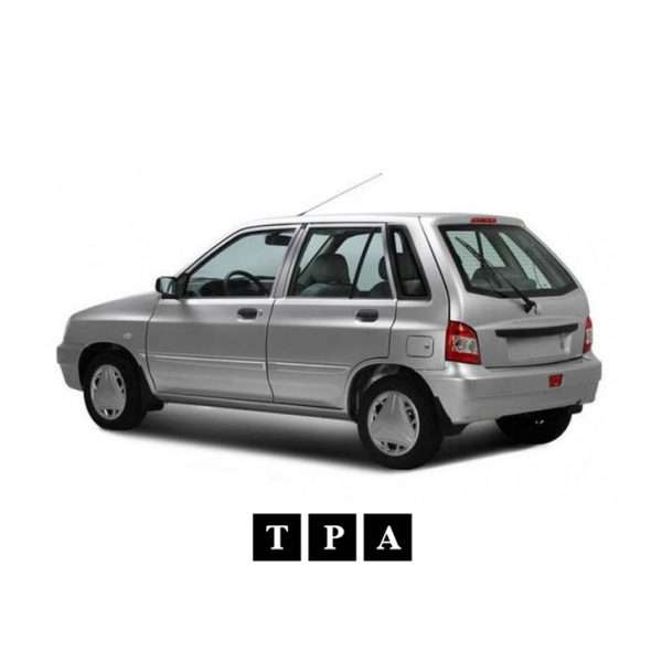 قالپاق چرخ تی پی ای مدل TPA-P72 سایز 13 اینچ مناسب برای پراید
