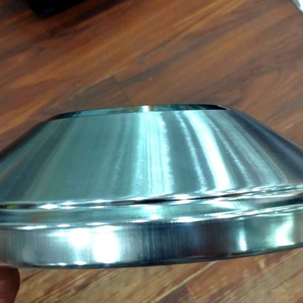 قالپاق خودرو طرح استیل مدل شولتی کد ASLI مناسب برای نیسان وانت مجموعه 4 عددی