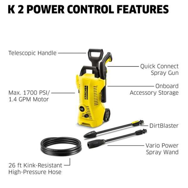 کارواش کرشر مدل K 2 POWER CONTROL