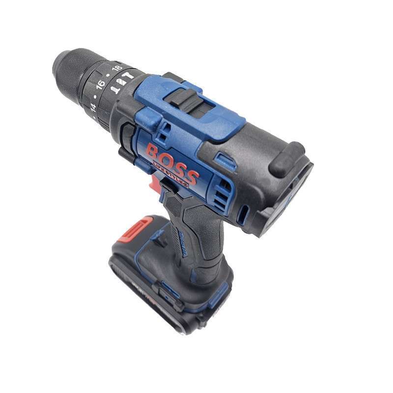 مجموعه 100 عددی دریل پیچ گوشتی شارژی چکشی باس مدل LIFE-STYLE