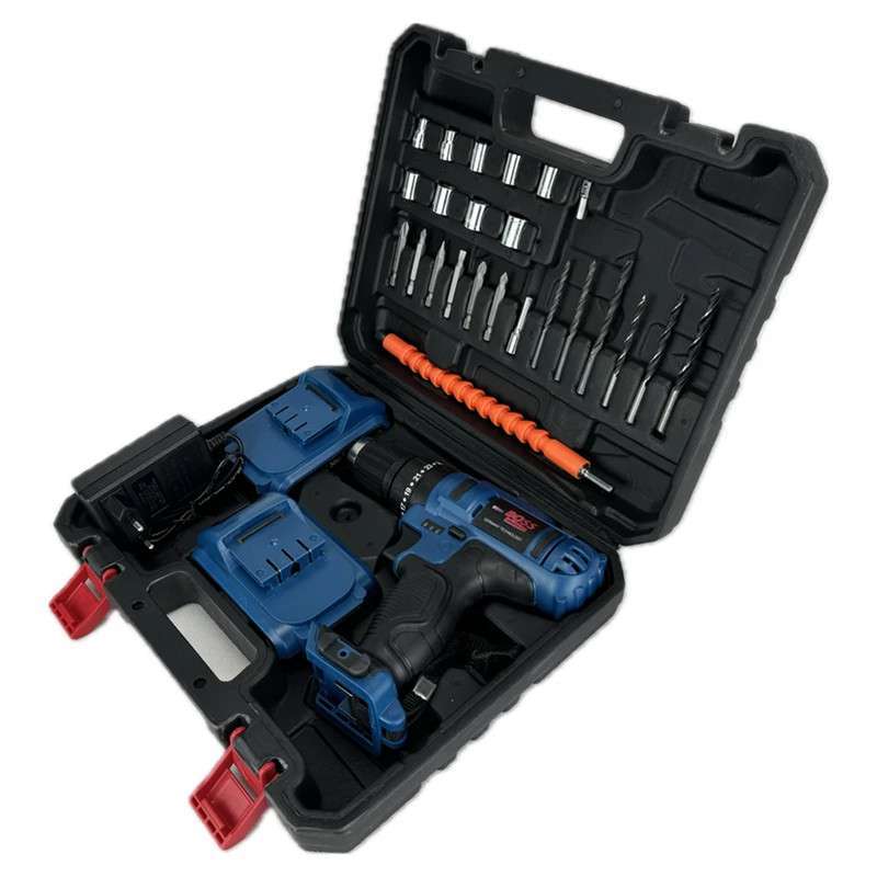 مجموعه 27 عددی دریل چکشی شارژی باس مدل 36 ولت