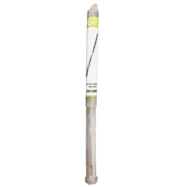 پیش‌نمایش مته چهار شیار ولف 26cm سایز 12mm – ابزار قدرتمند برای کارهای دقیق