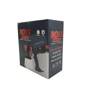 عکس دقیق پیستوله برقی باس مدل BS123JY289-3، ابزار حرفه‌ای رنگ‌آمیزی برای مشاهده