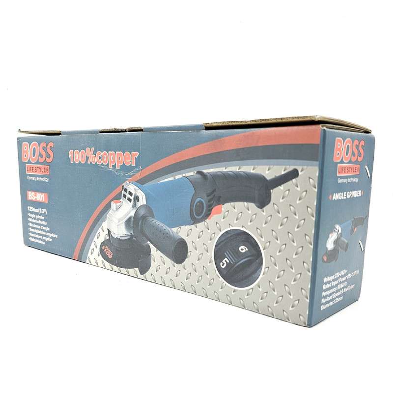 مینی فرز دسته بلند باس مدل BS_801 کد دیمردار