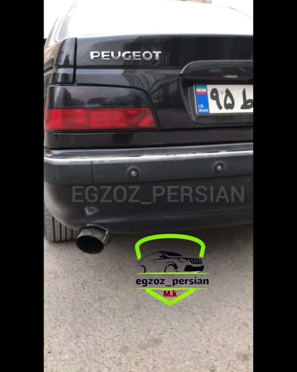 منبع اگزوز مدل 705 js هفت رنگ اگزوز پرشین M.K