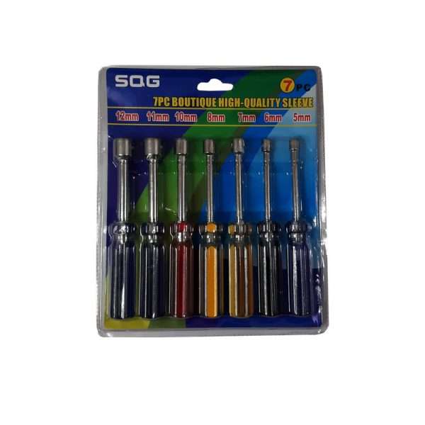 پیچ گوشتی بکسی اس کیو جی مدل TN-07 مجموعه 7 عددی