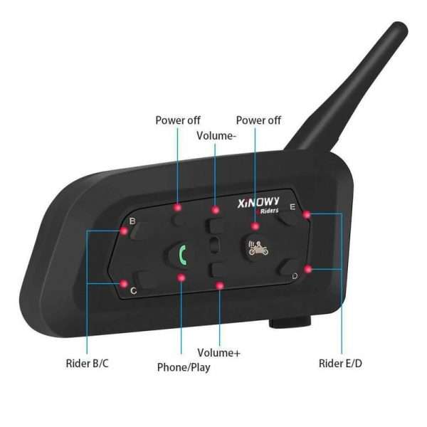 عکس دقیق هدست کلاه کاسکت شینووی مدل V6 Pro – ایمنی و راحتی در موتورسواری برای مشاهده