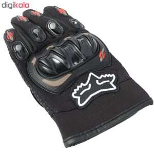 دستکش موتورسواری فاکس مدل 007 – ایمنی و راحتی در رانندگی - نمای کلی
