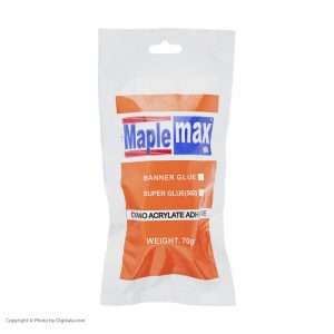 عکس دقیق چسب قطره ای مپل مکس K64 70 گرمی، قدرت و دوام بی‌نظیر برای مشاهده