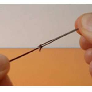 نمایی از سوزن چرم دوزی مجموعه 3 عددی – ابزار حرفه‌ای چرم‌دوزی