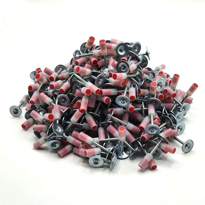 میخ چاشنی میخکوب کد p100 مجموعه 100 عددی