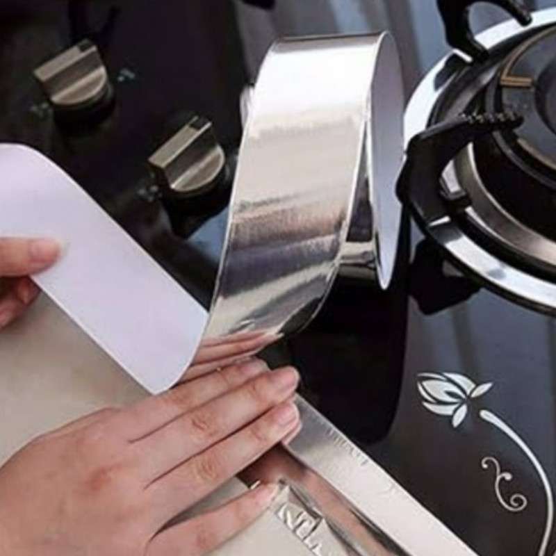 چسب آلومینیوم مدل آشپزخانه نسوز عرض 5 سانتی متر بسته چهار عددی