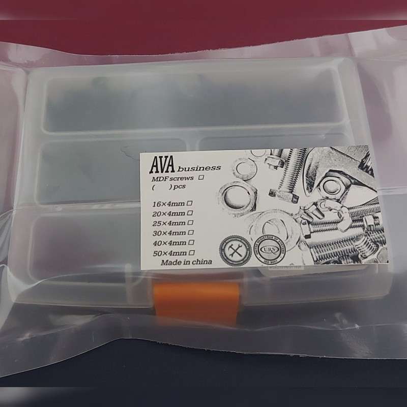 پیچ ام دی اف مدل A01 مجموعه 288 عددی