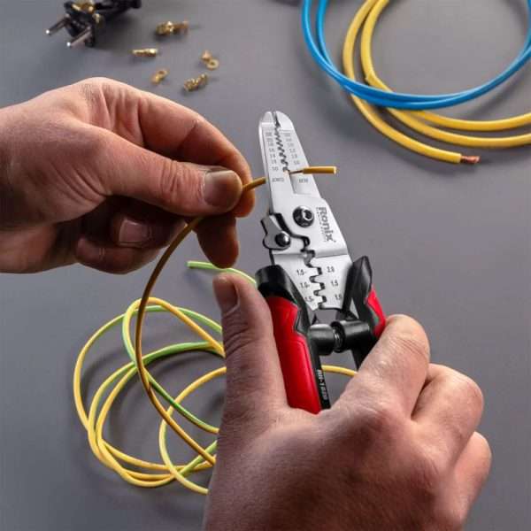 انبر سیم لخت کن رونیکس مدل RH-1820 سایز 7 اینچ
