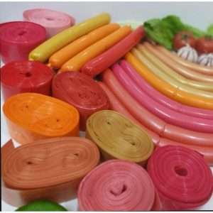 عکس دقیق کاور سوسیس مدل 004 – طول 10 متر، محافظی عالی برای مواد غذایی برای مشاهده