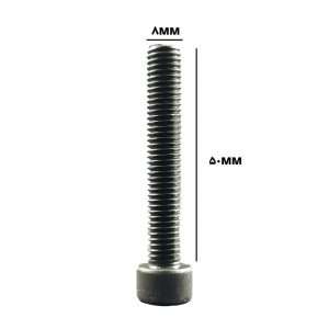 پیچ آلن فایو استور مدل HI5 M8-50MM بسته 10 عددی | ابزار حرفه‌ای - نمای کلی