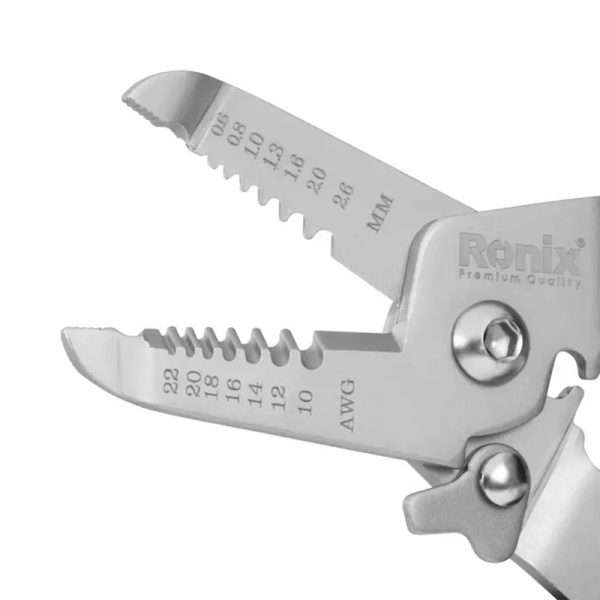 انبر سیم لخت کن رونیکس مدل RH-1820 سایز 7 اینچ